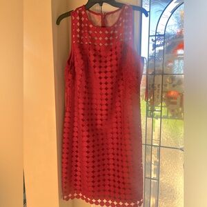 Ralph Lauren red dress size XL